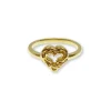 Ring Heart Förgyllt Silver