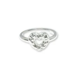Ring Heart Silver