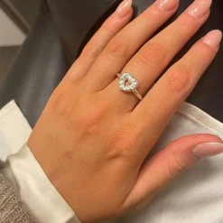 Ring Heart Silver