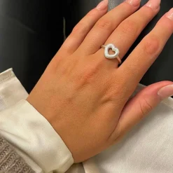 Ring Heart Silver
