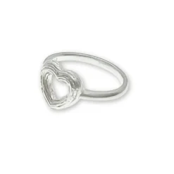 Ring Heart Silver