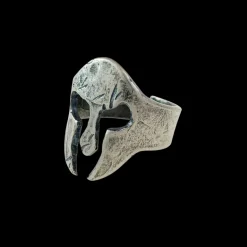 Ring Knight Helmet Oxiderat Silver
