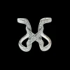 Ring Korall Silver