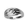 Ring Leaf Silver