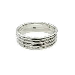 Ring Lines Silver