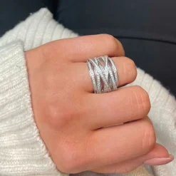 Ring Noelia Sparkling Silver