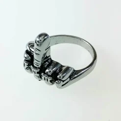 Ring "Middle Finger" Stål