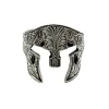 Ring Roman Helmet Silver