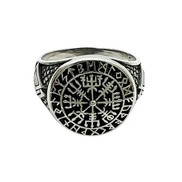 Ring Runes Oxiderat Silver