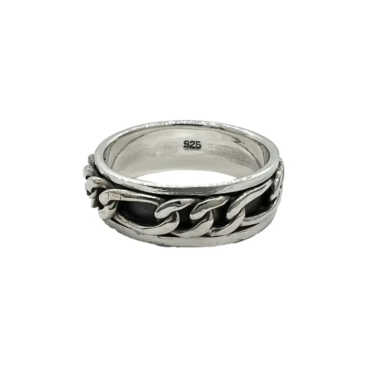Ring Spinning Figaro Oxiderad Silver