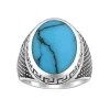 Ring Turquoise Oxiderat Silver