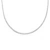 Rund Ankarkedja Silver - 1,1 mm