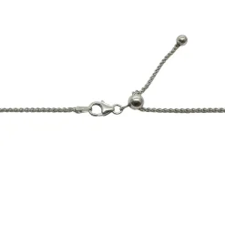 Spigalänk Halsband Rhodinerat Silver - 1,5 mm