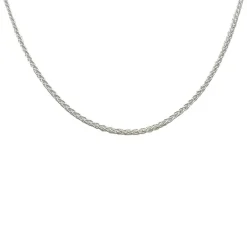 Spigalänk Halsband Silver - 1,5 mm