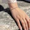 Tennisarmband Champagne Silver - 2 mm