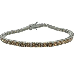 Tennisarmband Champagne Silver - 3 mm