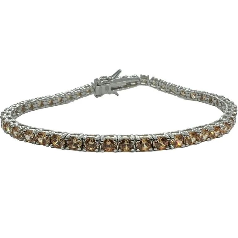Tennisarmband Champagne Silver - 3 mm