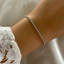 Tennisarmband Diamonds 18K Vitguld - 3,0 ct