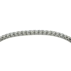 Tennisarmband White Silver - 2 mm