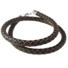Tvåradigt Läderarmband - Flera Färger